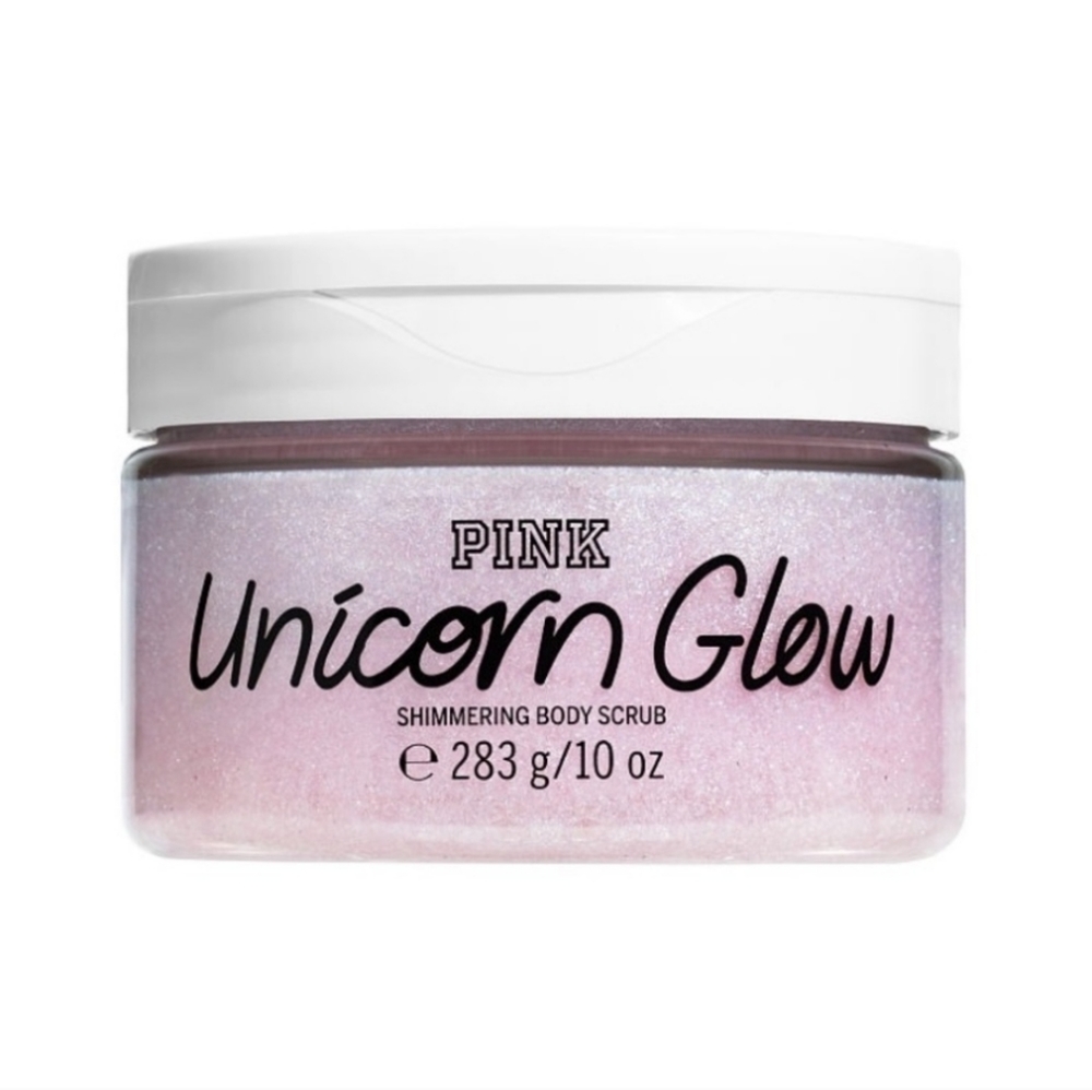 VS Pink Unicorn Glow Shimmering Body Scrub